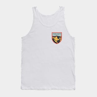 Grand Canyon Minimalis Emblem Illustration Tank Top